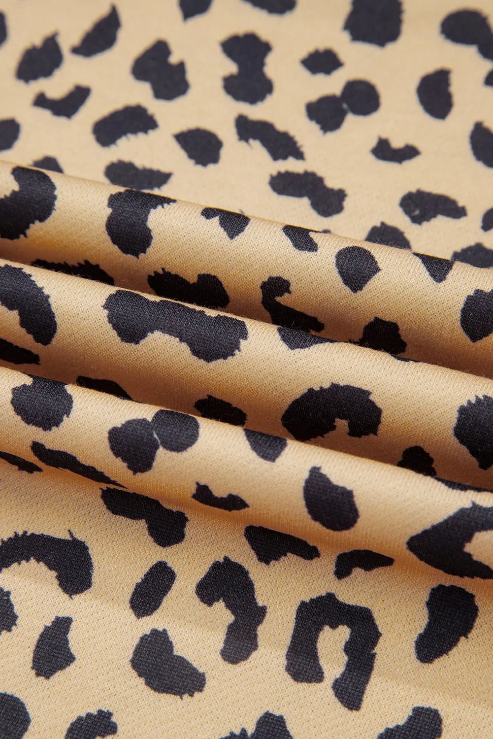 Premium Purple Leopard Striped Patchwork Plus Size Loose Sweatshirt Dear-Lover Dropshipping